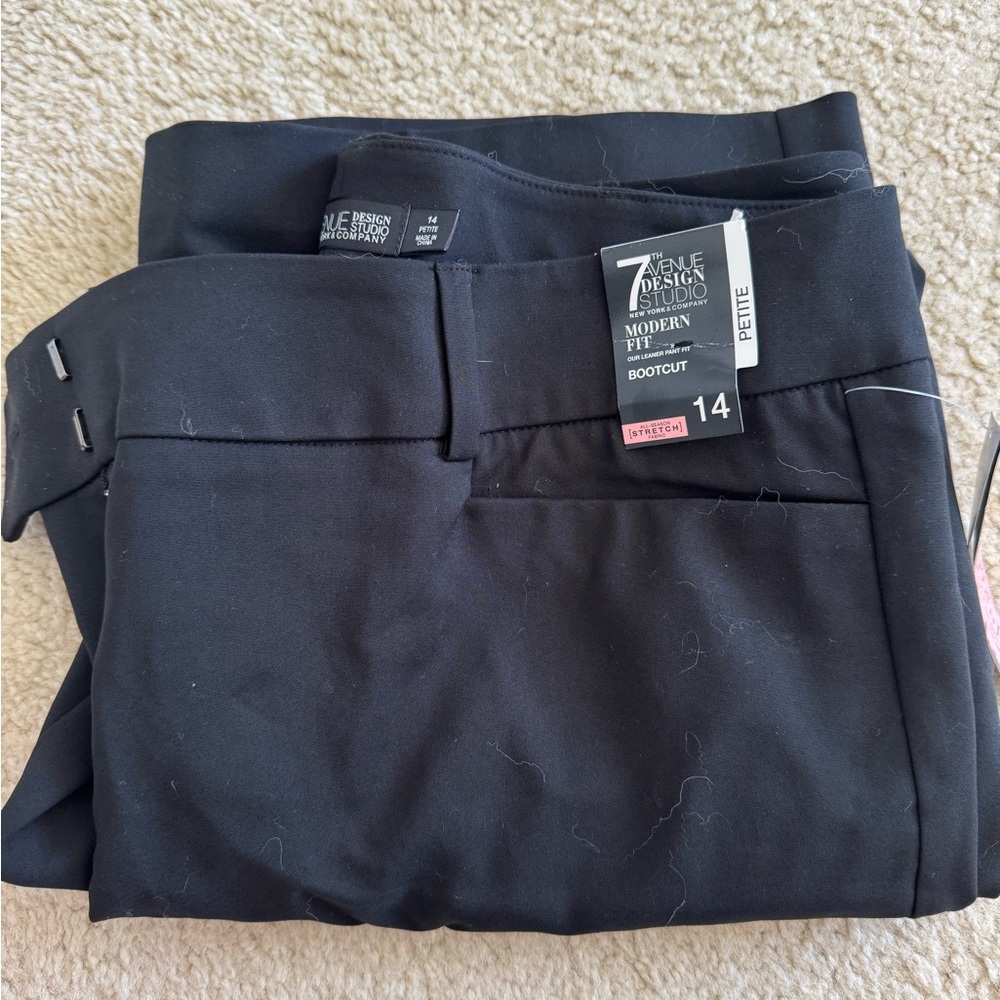 New York & Company Black Bootcut Pants